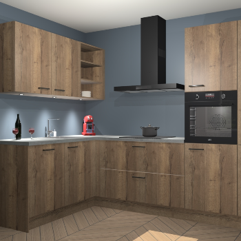 Chocolade Eiken keuken Cognac 99796