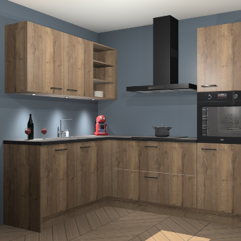 Chocolade Eiken keuken Cognac 99807