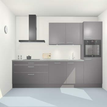 Onyxgrijze keuken Havana 26685