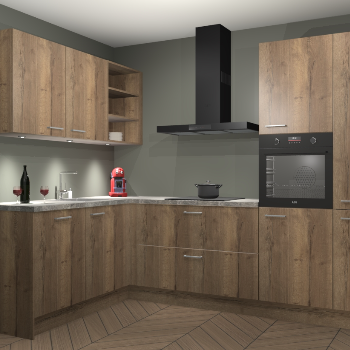 Chocolade Eiken keuken Cognac 99810