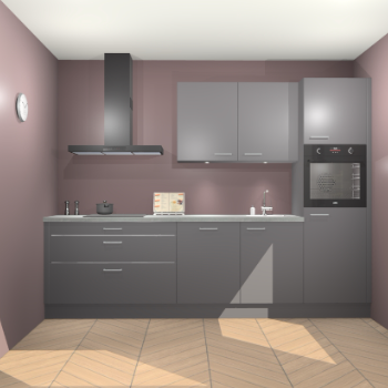 Onyxgrijze keuken Havana 26686