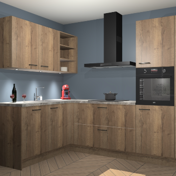 Chocolade Eiken keuken Cognac 99813