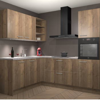 Chocolade Eiken keuken Cognac 99815