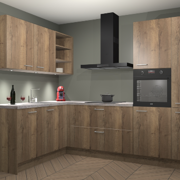 Chocolade Eiken keuken Cognac 99816