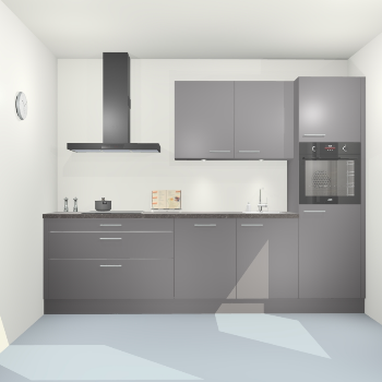 Onyxgrijze keuken Havana 26691