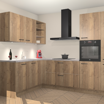 Chocolade Eiken keuken Cognac 99818