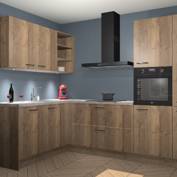 Chocolade Eiken keuken Cognac 99819