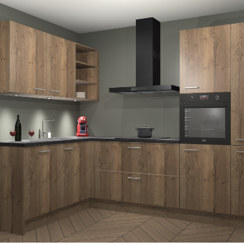 Chocolade Eiken keuken Cognac 99822