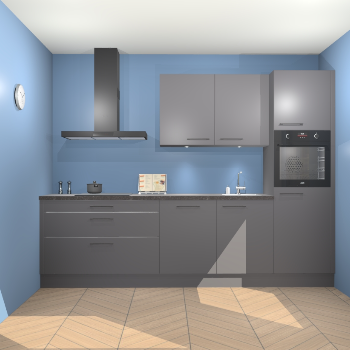 Onyxgrijze keuken Havana 26694