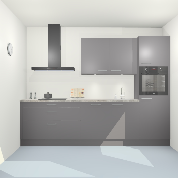 Onyxgrijze keuken Havana 26697