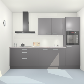 Onyxgrijze keuken Havana 26703