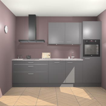 Onyxgrijze keuken Havana 26704