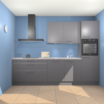 Onyxgrijze keuken Havana 26706