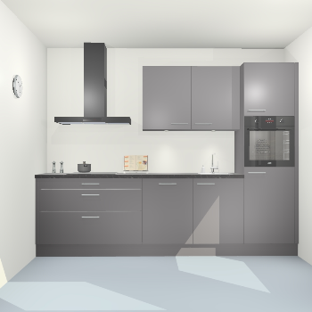 Onyxgrijze keuken Havana 26709