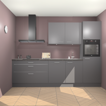 Onyxgrijze keuken Havana 26692