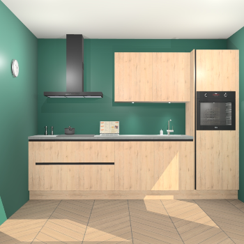 Madera Natuur greeploze keuken Havana 31696