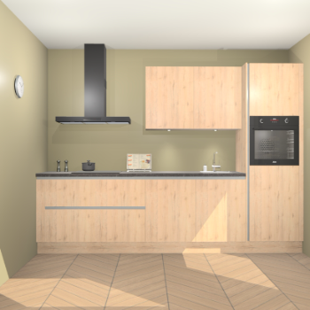 Madera Natuur greeploze keuken Havana 31699