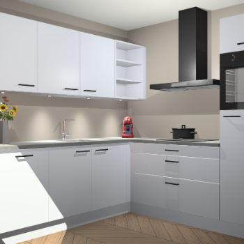 Sneeuwwitte keuken Luanda 101079