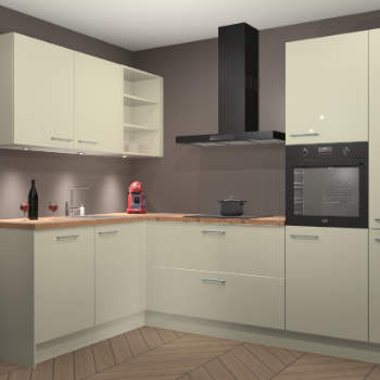 Magnolia Hoogglans keuken Cognac 99887