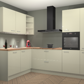 Magnolia Hoogglans keuken Cognac 99888