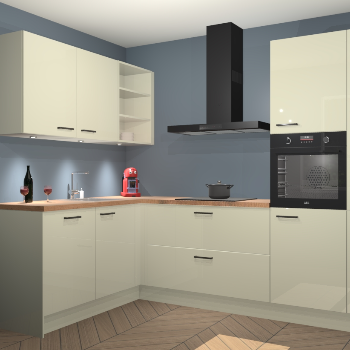 Magnolia Hoogglans keuken Cognac 99891