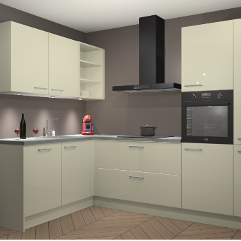 Magnolia Hoogglans keuken Cognac 99959