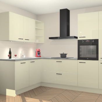 Magnolia Hoogglans keuken Cognac 99962