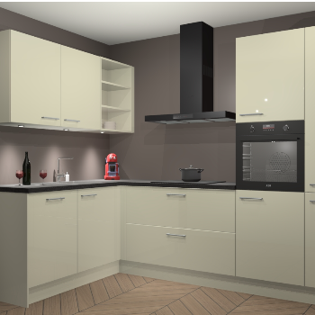 Magnolia Hoogglans keuken Cognac 99965