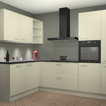 Magnolia Hoogglans keuken Cognac 99966