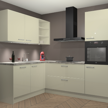 Magnolia Hoogglans keuken Cognac 99971