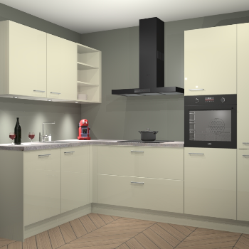 Magnolia Hoogglans keuken Cognac 99978