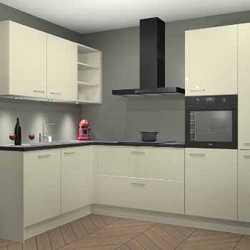 Magnolia Hoogglans keuken Cognac 99988