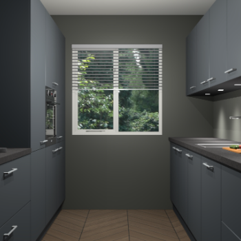 Onyxgrijze keuken Siena 98704