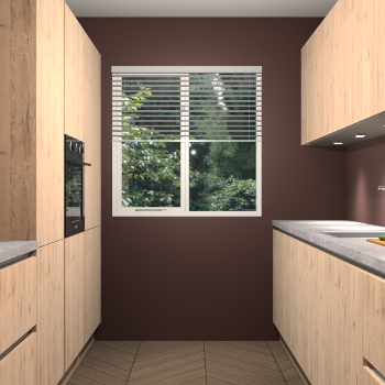 Madera Natuur greeploze keuken Siena 98829