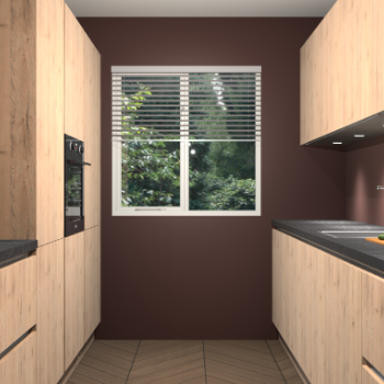 Madera Natuur greeploze keuken Siena 98847