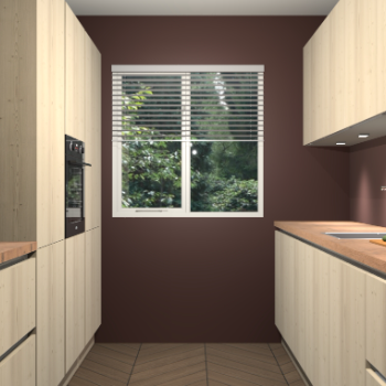 Vuren greeploze keuken Siena 99171