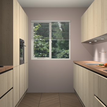 Vuren greeploze keuken Siena 99174