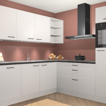 Zijdegrijze keuken Luanda 101271