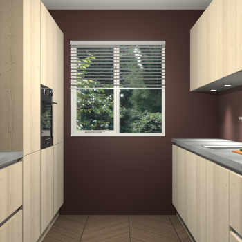 Vuren greeploze keuken Siena 99184