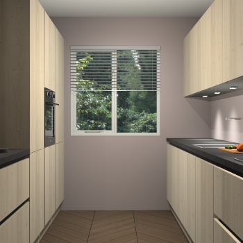 Vuren greeploze keuken Siena 99234