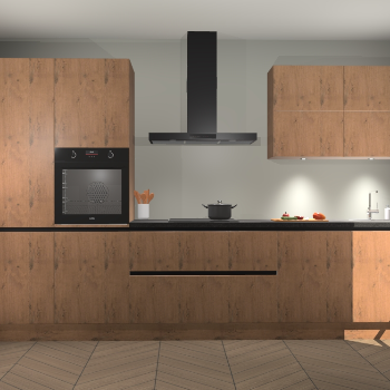 Astoria Eiken greeploze keuken Parijs 99032