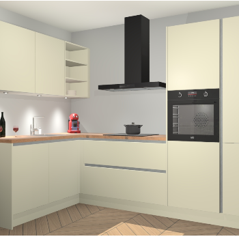 Magnolia greeploze keuken Cognac 100091