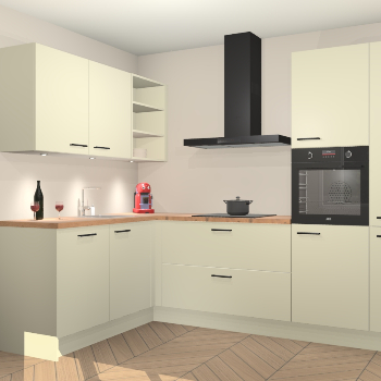 Magnolia keuken Cognac 100092