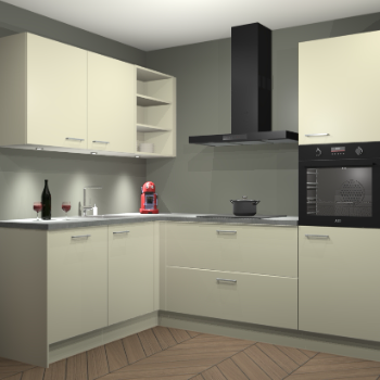 Magnolia keuken Cognac 100545