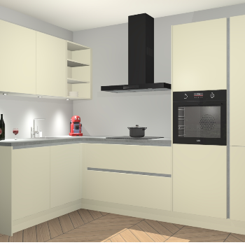 Magnolia greeploze keuken Cognac 100548