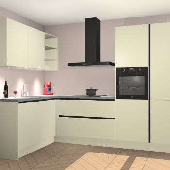 Magnolia greeploze keuken Cognac 100551