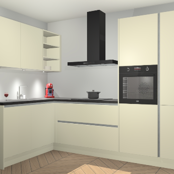 Magnolia greeploze keuken Cognac 100554