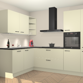 Magnolia keuken Cognac 100555