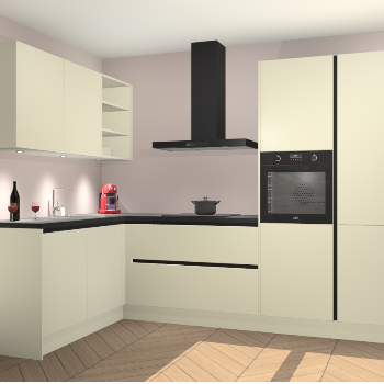 Magnolia greeploze keuken Cognac 100557