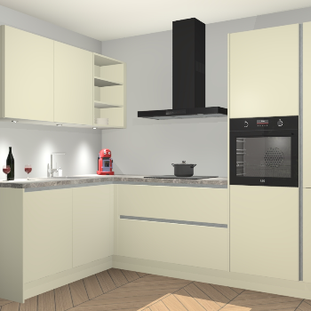 Magnolia greeploze keuken Cognac 100560